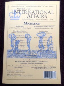 Columbia JIA Migration issue